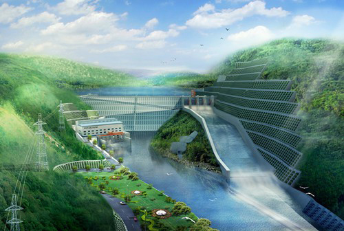 琼海老挝南塔河1号水电站项目